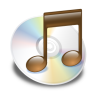 iTunes 7 Brown Icon 96x96 png